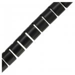 InLine Spirale protezione cavi, diametro 15mm, flessibile, nera, 10m  
