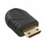 InLine Adattatore HDMI Mini 19pin Type-C maschio a HDMI Micro Type-D femmina, pin dorati  