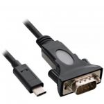 InLine Convertitore USB 2.0 Type C - 0,3m per Netbook, tablet, smartphone, storage station  