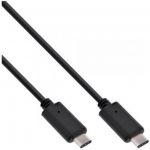 InLine Cavo USB 3.1, Type C maschio a Type C maschio, PD2.0, nero, 0,5m  
