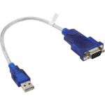 InLine Convertitore USB - Seriale RS232 per collegare modem, telefoni, terminali ISDN alla porta USB del PC, cavo 0,2m  