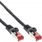 InLine Cavo Patch LAN Crossover, S/FTP, Cat.6, guaina PVC, CU (100% rame), nero, 5m  