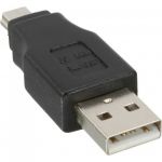 InLine Adattatore USB 2.0 Type-A maschio a Mini USB 2.0 Type-A maschio  