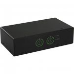 InLine KVM Switch, 2 porte, USB 3.0 DVI Audio, Hub USB 3.0, Kit cavi inclusi  