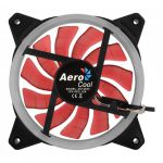 Aerocool Rev RED Ventola da 120mm con illuminazione ad anello Dual Led  