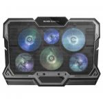Mars Gaming MNBC4 Notebook Cooler con 6 Ventole RGB  